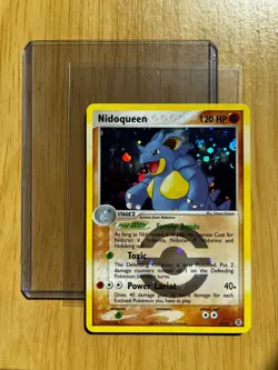 Pokemon TCG NIDOQUEEN 9/112 Reverse HoloFoil EX Fire Red & Leaf Green 2004 NM/M - Image 4