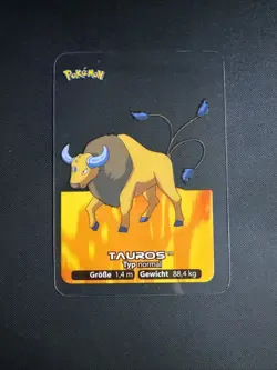 Pokemon / 2005 / Lamincards / Tauros #128 - Image 1