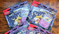 LOT of 4 Pokemon Paldean Fates Tech Sticker Booster Packs 12-PACKS 189923.1 - Image 3