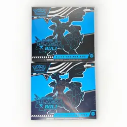 (x2) Lot BLACK BOLT ETB POKEMON SEALED TCG - Image 1