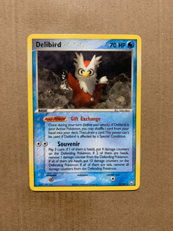 Delibird 21/109 EX Team Rocket Returns - Rare Pokemon Card - LP - Image 1