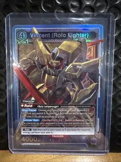 ⭐ Vincent (Rolo Fighter) Code Geass Union Arena Foil Card - EGH-2-026 SR⭐ - Image 1