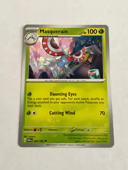 Near Mint Masquerain 002/182 Pokemon Trading Card Scarlet & Violet Paradox Rift - Image 1