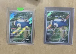 Snorlax 181/165 AR sv2a - Art Rare Pokemon TCG 151/JAPAN Pokemon Card 151 Lot 2 - Image 2