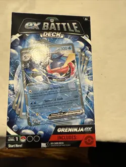 Pokemon TCG - GRENINJA ex 60 Card Constructed Battle Deck New/Sealed Ready Play - Image 1