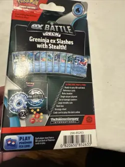 Pokemon TCG - GRENINJA ex 60 Card Constructed Battle Deck New/Sealed Ready Play - Image 3