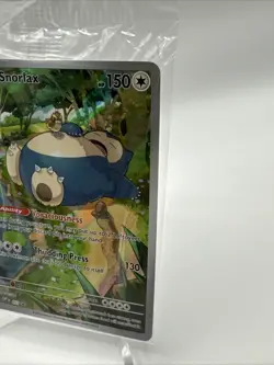 SEALED - 051 Snorlax Pokemon TCG Black Star 151 ETB Promo Card MEW - Image 2