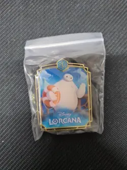 Disney Lorcana Promo - Baymax Pin Badge - Image 1