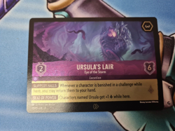 URSULA'S LAIR EYE OF THE STORM 35/P1 TOURNAMENT PROMO DISNEY LORCANA - Image 1