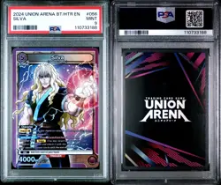 2024 UNION ARENA UE02BT/HTR HUNTER X HUNTER EN #056 SILVA PSA 9 - Image 3
