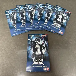 (7x lot) Solo Leveling Union Arena Booster Pack English SEALED UE17BT Bandai TCG - Image 1
