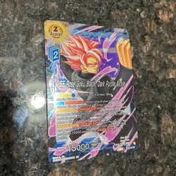 SS Rose Goku Black Dark Purple Sickle EX22 Foil Dragon Ball Super Card Game | NM - Image 3