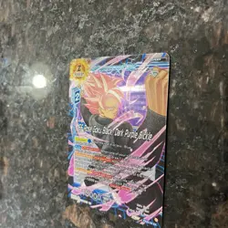 SS Rose Goku Black Dark Purple Sickle EX22 Foil Dragon Ball Super Card Game | NM - Image 5