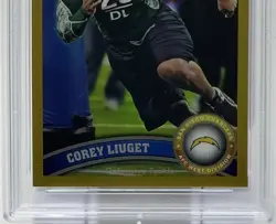 Corey Liuget Rookie PSA 10 - 2011 Topps Chrome ‘Gold Refractor’ /50 - Chargers - Image 3