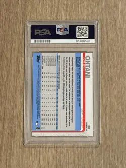 2019 TOPPS OPENING DAY SHOHEI OHTANI RED FOIL SP PSA 10 GEM MINT 🔥 - Image 2