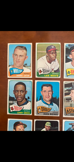 1965 Topps Baseball Commons Lot (20 Cards) Vintage MLB EX Set Builder Lot H - Image 2