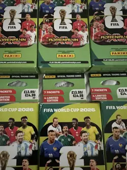 Panini Adrenalyn XL World Cup 2026 Collectors Cards 6 x Packs limited edition - Image 4