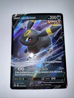 2022 Pokemon Umbreon V SWSH203 SWSH: Sword & Shield Promo Cards Holo - Image 1