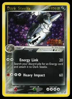 Dark Steelix 10/109 Rare Reverse Holo Stamped Team Rocket Returns Pokemon Card - Image 1