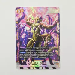 Dragon Ball Super Fusion World Wish for Shenron Golden Frieza SR Alt Art Card - Image 1