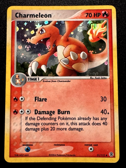 Charmeleon 31/112 EX Firered & Leafgreen Pokemon Card Reverse Holo Foil Rare HP - Image 1
