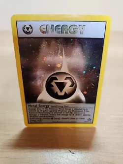Metal Energy 19/111 Neo Genesis Holo Rare Special Energy Card Pokemon - Image 2