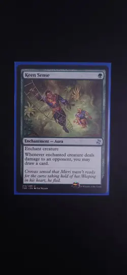 Keen Sense Time Spiral Remastered Regular Near Mint Uncommon MTG Card - Image 1