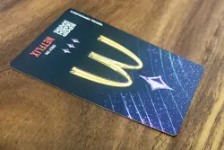 McDonalds KPOP Demon Hunter Huntrix Meal Rumi Holo Promo Card Triple Star Rarity - Image 3