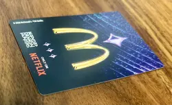 McDonalds KPOP Demon Hunter Huntrix Meal Rumi Holo Promo Card Triple Star Rarity - Image 5