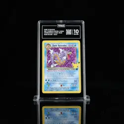 TAG 10 Dark Gyarados Holo Celebrations Gem Mint #8/82 Pokemon Card - Image 1