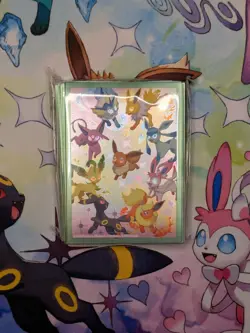 Pokemon TCG: Eevee Prismatic 65 Card Sleeves - Image 1