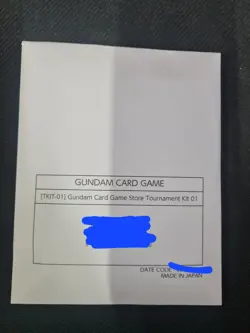 Gundam Card Game Store Tournament Kit | KIT-01 | New & Sealed English - Image 1
