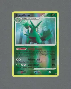 Sceptile 10/100 Reverse Holo Diamond & Pearl Stormfront Pokemon Card - Image 1