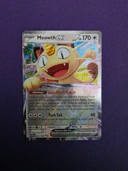 Meowth ex - 062/088 -Double Rare Card ME03: Perfect Order Pokemon MINT - Image 2