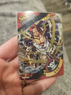 One Piece Trading Card Collector Shanks SSR-33 Foil Holo - Image 2