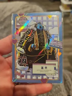 Jinbe One Piece Collectible Thick Trading Card Foil Holo CR S008 - Image 1