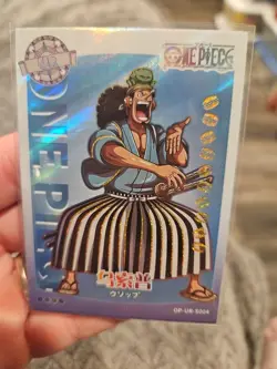 Usopp One Piece Collectible Thick Trading Card Foil Holo UR S004 - Image 5