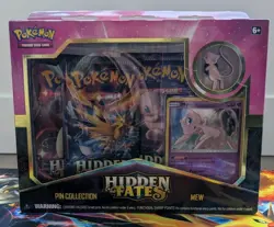 Pokemon Hidden Fates Mew Pin Collection SEALED Pokemon Trading Card Game TCG - Image 3