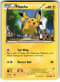 Pikachu 20/108 XY - Roaring Skies NM Pokemon Card TCG - Image 1