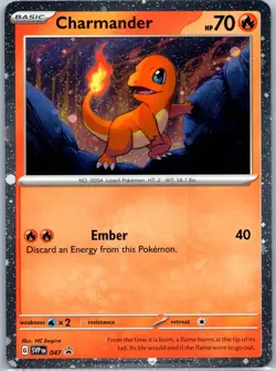 Charmander - (Cosmos Holo) Promo SV: Scarlet & Violet Promo Cards 047 NM - Image 1