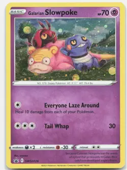 Galarian Slowpoke - Promo SWSH: Sword & Shield Promo Cards SWSH126 NM - Image 1