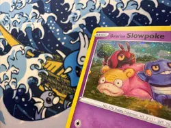 Pokemon Galarian Slowpoke SWSH126 SWSH Promo Holo Card English 1 swirl 💫 NM - Image 2