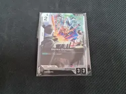 Gundam TCG Starter Release Event Cards Strike Gundam and Kira Yamato Sealed - Image 2