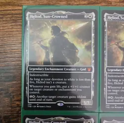 4x MTG - Heliod, Sun-Crowned - Theros Beyond Death - Showcase - Mythic - NM - Image 2