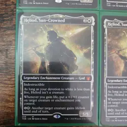 4x MTG - Heliod, Sun-Crowned - Theros Beyond Death - Showcase - Mythic - NM - Image 4