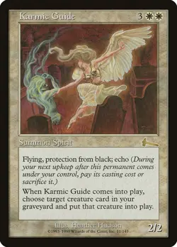 Karmic Guide - MtG Urza's Legacy - R011 NM 1999 - Image 1