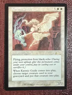 Karmic Guide - MtG Urza's Legacy - R011 NM 1999 - Image 2