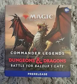 MTG Battle for Baldur's Gate Prerelease Pack - kit Commander Dungeons & Dragons - Image 1