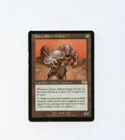 Karn, Silver Golem Urza's Saga LP/MP Magic the Gathering c - Image 1