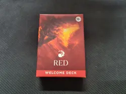MTG - Magic The Gathering - 2024 Welcome Deck - Red - NEW - Image 1